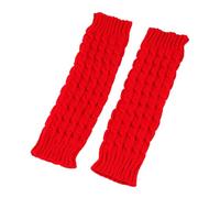 Generisch Radiateur soufflant Hommes Femmes Hiver Ceinture en Peluche Laine Douces Hosiery Tricoté Laine Chaude Jambes Bottes Épaissies Chaussettes Épaissies Couleur de Chauffage Pour À, rouge, taille