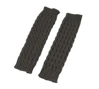 Generisch Radiateur soufflant Hommes Femmes Hiver Ceinture en Peluche Laine Douces Hosiery Tricoté Laine Chaude Jambes Bottes Épaissies Chaussettes Épaissies Couleur de Chauffage Pour À, gris foncé