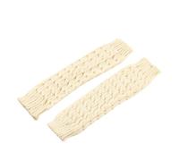 Generisch Radiateur soufflant Hommes Femmes Hiver Ceinture en Peluche Laine Douces Hosiery Tricoté Laine Chaude Jambes Bottes Épaissies Chaussettes Épaissies Couleur de Chauffage Pour À, beige, taille