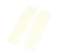 Generisch Radiateur soufflant Hommes Femmes Hiver Ceinture en Peluche Laine Douces Hosiery Tricoté Laine Chaude Jambes Bottes Épaissies Chaussettes Épaissies Couleur de Chauffage Pour À, Blanc