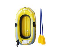 Generisch Rafradeau gonflable - 1/2 personne - Double kayak d'été en PVC - Canoë pliable épais - Bateau de pêche - Canoë de pêche portable - Pour la drifting, la pêche, les sports aquatiques