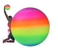 Generisch Rainbow Inblisable - Balle de Jeu d'eau colorée pour - Ballon géant pour Jeux de Plage - Piscine d'été Flottante pour Le Plaisir en Plein air - Ballon d'aire de Jeux pour activités