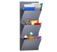 Generisch Rangement de chaussures à fermeture éclair adhésive - Rangement à fermeture éclair sans perçage - Organiseur de porte pour campeur, voyage, appartement, maison, appartement, couloir, chambre