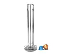 Generisch Rangement de dosettes de café, porte-dosettes de café, support de rangement pour dosettes de café, support de rangement rotatif à 360 degrés en métal pour 40 dosettes