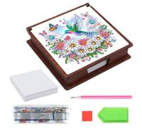 Generisch Rangement en strass 3D - Accessoires de forme faits à la main - Kit d'art pour adultes - Pour hommes et femmes - Bureau à domicile - Étude - Outils de bricolage et d'organisation
