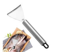 Generisch Râpe à écailles de poisson - Éplucheur d'écailles de poisson - Détartrez la rabot multifonction en acier inoxydable pour enlever rapidement les balances pour les cuisiniers et les ménages