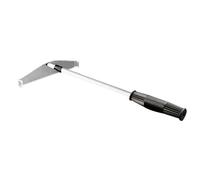 Generisch Râteau télescopique pour jetons de poker - 27 pouces - Raclette en métal avec tête acrylique pour Blackjack - Accessoire de concessionnaire portable - Extensible de 15 à 27 pouces (70 cm)