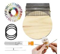 Generisch Ravdorage Kit de bricolage - Réparations invisibles et solides | Crochet à léger pour jeans | Métier à pour réparations, débutants, tailleurs, hommes, mère, grand-mère
