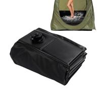 Generisch Receveur de douche pour camping-car, 104 x 104 x 13 cm, tasse de douche compacte, bac de douche d'extérieur avec tuyau de vidange, pour extérieur, salle de bain, camping-car, voiture, camion