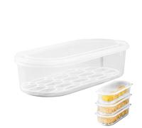 Generisch Récipient de congélation, organiseur avec fermeture antiadhésive | Boîte de rangement pour boulettes, pour la maison, la cuisine, le bureau, la restauration, la boulangerie, les pâtes, les