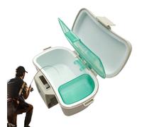 Generisch Récipient pour appâts de poisson | Seau d'appât portable isolé thermiquement pour les hanches, récipient isolé pour aquarium, camping, kayak, bateau, plein air, sel, eau douce, sports