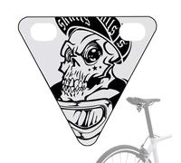 Generisch Réflecteurs de vélo pour conduite de nuit, panneau d'avertissement pour cyclistes, triangulaire décorative comme amélioration de la visibilité pour les randonnées, les courses, le