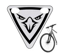 Generisch Réflecteurs de vélo | Signes de sécurité pour le cyclisme sur route - Plaque triangulaire décorative pour les excursions en famille Adultes VTT Navetteurs Enfants Conduites en ville