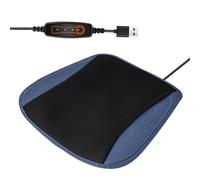 Generisch Refroidisseur de siège pour véhicules - Coussin d'aération pour siège de voiture - Tapis en maille avec 8 ventilateurs réglables pour camping-car, berline, camion, conduite, travail, bureau