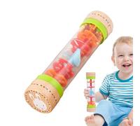 Generisch Regenmacher Rain Stick - Bois PP 4,8 x 19,5 cm | Shaker Shaker Instrument musical sensoriel | Son apaisant pour bébés et , pédagogie musicale et jouet thérapeutique