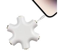 Generisch Répartiteur Audio | Adaptateur Casque | Adaptateur répartiteur stéréo pour PC, Ordinateur Portable, Tablette pour écouter de la Musique et Regarder des vidéos Ensemble