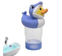 Generisch Répartiteur de chlore pour piscine - Régulateur de sol - Traitement automatique - Doseur de granulés - Accessoire de nettoyage de piscine d'extérieur - SPA relaxant - Diffuseur d'eau légère