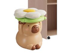 Generisch Repose-pieds en forme d'animal, repose-pieds Ottoman Capybara, coussin de siège mignon, tabouret de repose-pieds, chaise pour chambre à coucher, salon