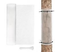 Generisch Rete A Maglie Esagonali Per Pollame - 11 pollici Per Piante 40 cm x 3 m, Barriera Per Giardino E Animali Con 50 Fascette, Protezione Per Conigli Pollame Balcone Patio E Cortile