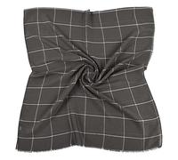 Generisch Rideaux - Avec galon fronceur - Impression Paris - En gaze - Empêche les bains de soleil - Avec passants dissimulés, Drak gris., taille unique