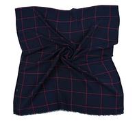 Generisch Rideaux - Avec galon fronceur - Impression Paris - En gaze - Empêche les bains de soleil - Avec passants dissimulés, Marine, taille unique