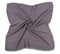 Generisch Rideaux - Avec galon fronceur - Impression Paris - En gaze - Empêche les bains de soleil - Avec passants dissimulés, gris, taille unique