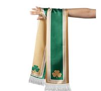 Generisch Rideaux Écharpes avec œillets pour Étudiants Étranger Adulte Unisexe Cool Graduation Châle Sash Stole Scraf Écharpe Homme Bleu Hiver, a, A