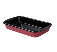 Generisch Riess 0435-020 Plat à four 36/21,5 cm Rouge Classic 36 x 21,5 cm Hauteur 5,7 cm
