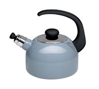Generisch Riess 0543-065 Plus Chaudière à flûte en acier émaillé Gris 1,201kg 2 l 25,5 x 18 x 21,7cm