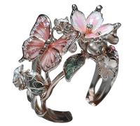 Generisch Ringe Für Freundin Schmetterlingssprache Schmetterling Offenes Ringdesign Sinn für kalten Wind Erweitertes Sinndesign Tabletop Der Ringe Figuren, Einheitsgröße, Alliage d'aluminium, Aucune