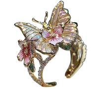 Generisch Ringe Für Freundin Schmetterlingssprache Schmetterling Offenes Ringdesign Sinn für kalten Wind Erweitertes Sinndesign Tabletop Der Ringe Figuren, Einheitsgröße, Alliage d'aluminium, Aucune