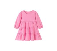 Generisch Robe d'automne à manches longues pour fille, couleur unie, décontractée, adaptée au quotidien, tenue de fête