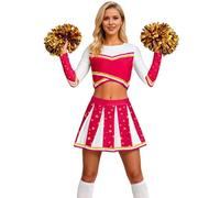 Generisch Robe de costume de cosplay élégante 2026 pour les spectacles festifs, les événements de danse spéciaux et les bals masqués, Rose, M