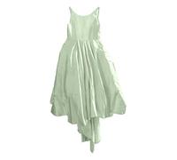 Generisch Robe élégante pour fille avec traîneau cathédrale pour photographie de mariage, concours de beauté, vêtements formels pour tout-petits, princesses, robe de fête, jupe en tulle, vert, 11-12