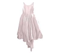 Generisch Robe élégante pour fille avec traîneau cathédrale pour photographie de mariage, concours de beauté, vêtements formels pour tout-petits, princesses, robe de fête, jupe en tulle, Rose, 7-8 ans
