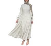 Generisch Robe musulmane élégante pour femme avec col rond pour une féminité moderne et décontractée - Élégance élégante dans une coupe oscillante pour une liberté de mouvement gracieuse - Garde-robe