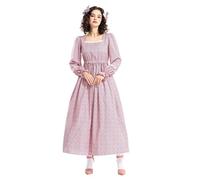 Generisch Robe pour femme - Costume floral - Robe de guerre, Rose, S