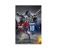 Generisch Roberto Baggio Poster d'art de football sur toile pour chambre - Belle impression d'art murale - Décoration moderne - 20 x 30 cm