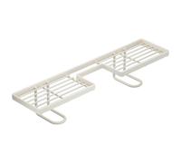 Generisch Robinet en acier au carbone sans perçage au-dessus du lavabo | Organiseur d'évier de cuisine pour camping-car, toilettes, armoires, baignoire, appartement, douche, salle de bain