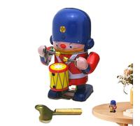 Generisch Robot dansant à remonter, jouet à remonter, robot | Retro Classic Clockwork Spring | Jouets de développement pour robots favoris, jouets d'action tambour pour collection