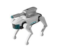 Generisch Robot éducatif programmable pour jeunes ingénieurs, avec capteurs intelligents, commande vocale pour promouvoir les compétences Mint (blanc, 36 cm)