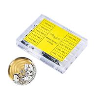 Generisch Rondelles en caoutchouc miniatures pour montre - Compact 10 | Boîte d'assortiment de grilles pour horologie professionnelle | Joint étanche à la poussière durable pour horlogers