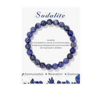 Generisch Rose Aimanté De Bijoux Elastic Beads 8mm Quartz Beads Volcanic Stone Bracelet Bijoux Noir Bracelet Naturelle Anneaux (H, A)