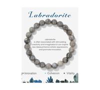 Generisch Rose Aimanté De Bijoux Elastic Beads 8mm Quartz Beads Volcanic Stone Bracelet Bijoux Noir Bracelet Naturelle Anneaux (X, A)