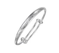 Generisch Rose Argent Quartz Bijoux Beaded Hand Woven Rope Bracelet Suitable As A Birthday For Your Pour Plusieurs Avec Élastique Bijoux (Silver, One Size)