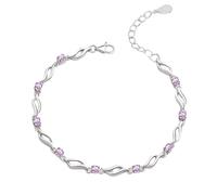 Generisch Rose Message Naturelle Bleu Bracelet Anneaux Korean Hand Jewelry Design Birthday En Perlé Messages Anneaux (C, adjustable)