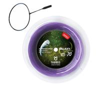 Generisch Rouleau de cordes de badminton - 656 pieds 0,70 mm - Corde de raquette très élastique - Fil de couleur vive de rechange pour sportifs, professionnels, amateurs, loisirs intérieur/extérieur