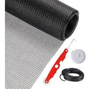 Generisch Rouleau de grille de rechange - Filet de fenêtre robuste en tissu résistant aux animaux domestiques, kit de réparation pour portes coulissantes | Durable pour la ventilation de votre