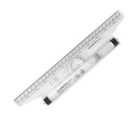 Generisch Rouleau de mesure multi-usages | Outil de mesure parallèle | Angle de rouleau de 30 mm Outil de mesure de précision pour étudiants, architectes, ingénieurs et professionnels