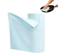 Generisch Rouleau de serviette en microfibre, chiffon de nettoyage absorbant et amovible - Pour une utilisation dans la maison, la cuisine, l'atelier, la salle de bain, le nettoyage de la maison et